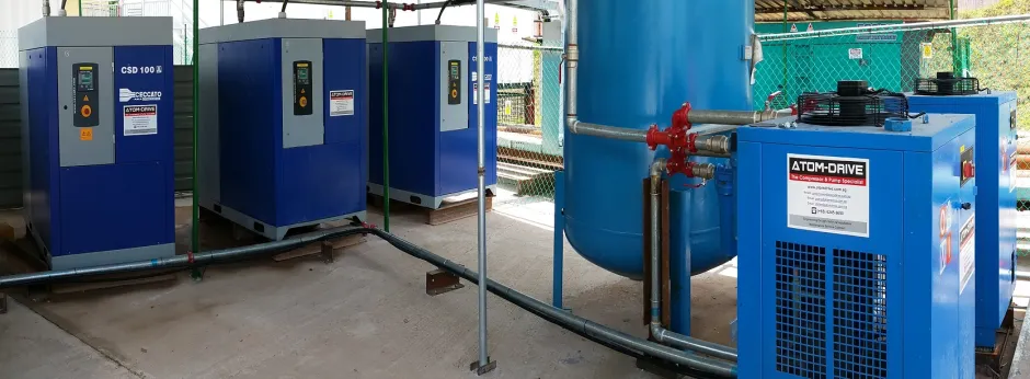 Oil-free rotary screw compressor