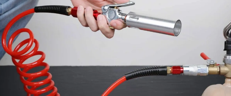 Blast hose and nozzle