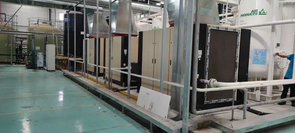 Cement plant compressed air system