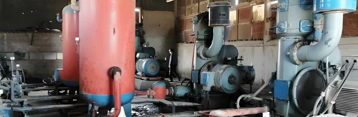 Mining compressor facility