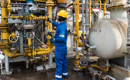 Industrial equipment maintenance and inspection