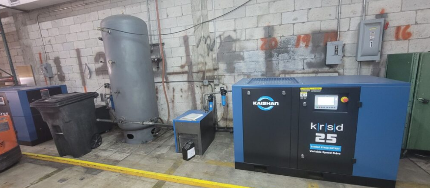 Industrial compressed air system