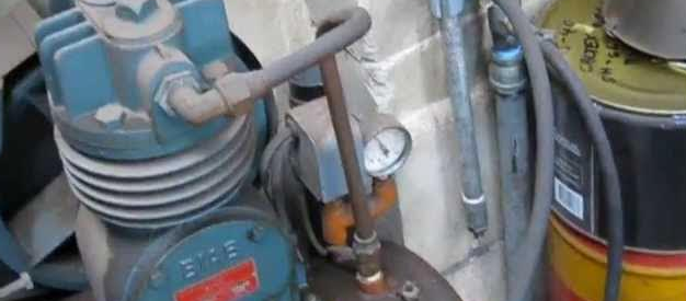 Paint booth compressor