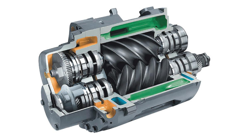 Industrial compressor facility