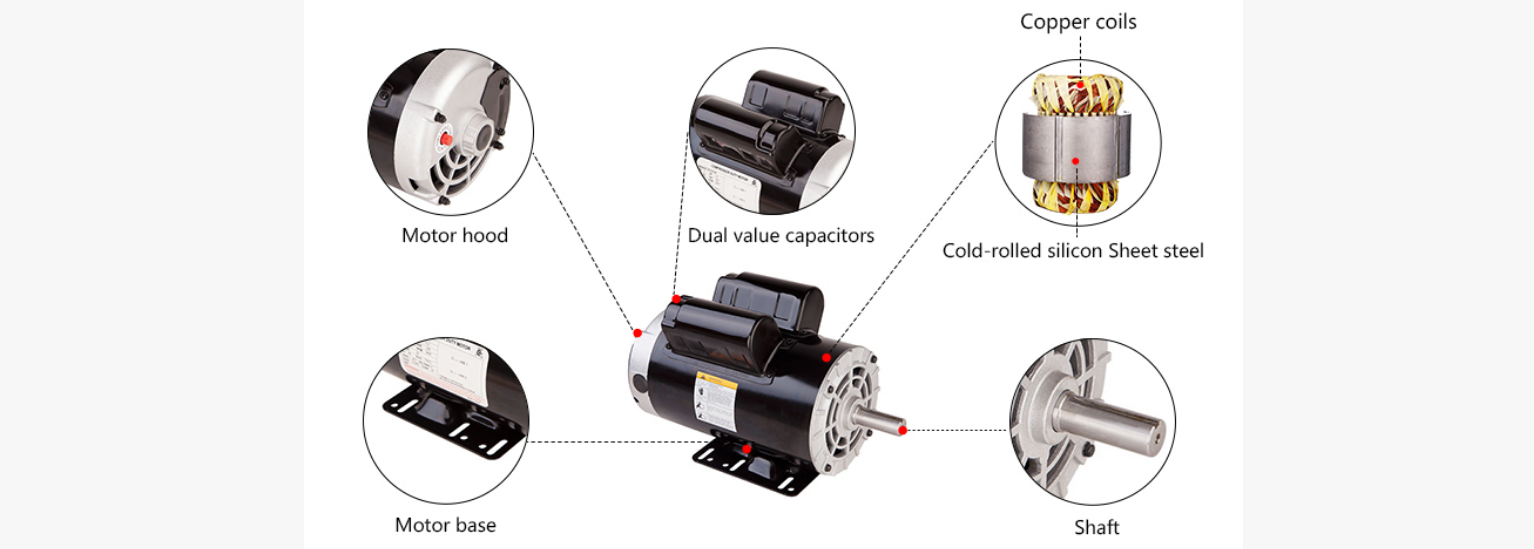 Industrial electric motor