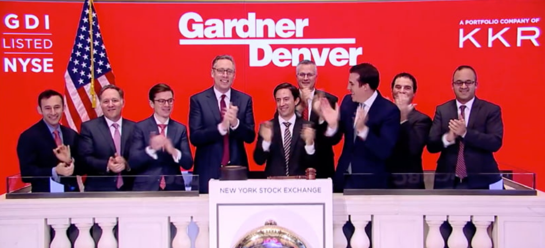 Industrial compressor performance curve illustration