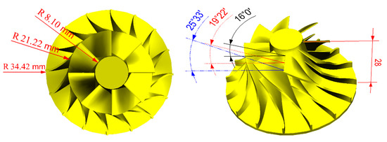 Centrifugal compressor impeller and internals