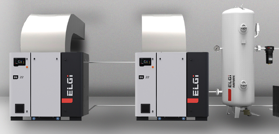 Industrial air system piping