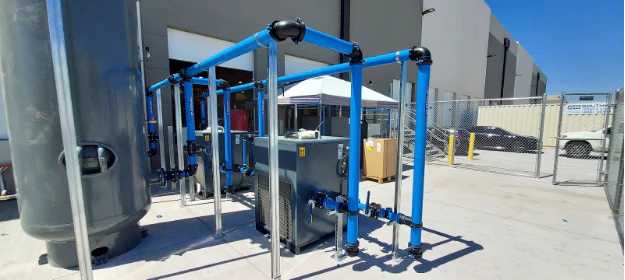 Industrial receiver tank