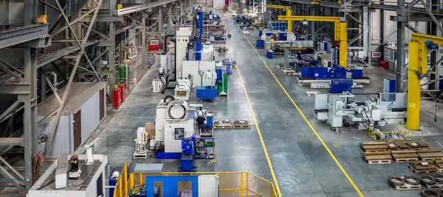 Compressed air pipe installation